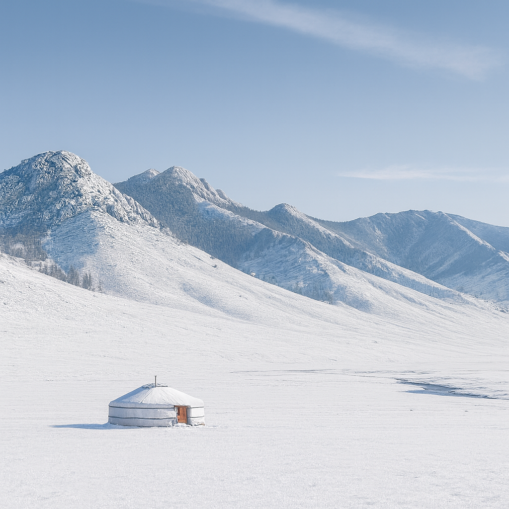 #겨울여행 #개썰매 #별빛